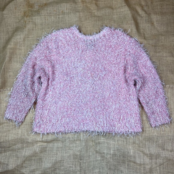 Jacque & KoKo Sweater 14 16 L XL Pink Cardigan - Picture 3 of 8